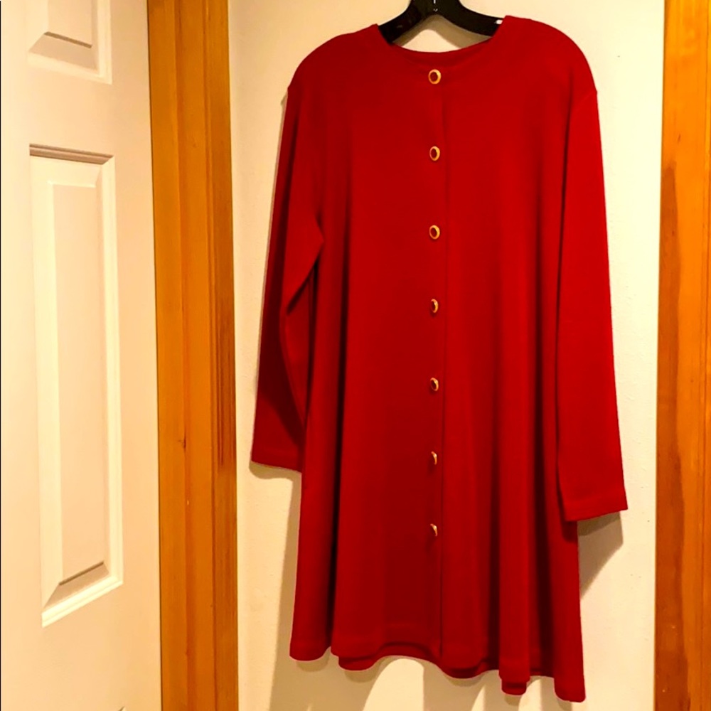 Cranberry red Dress